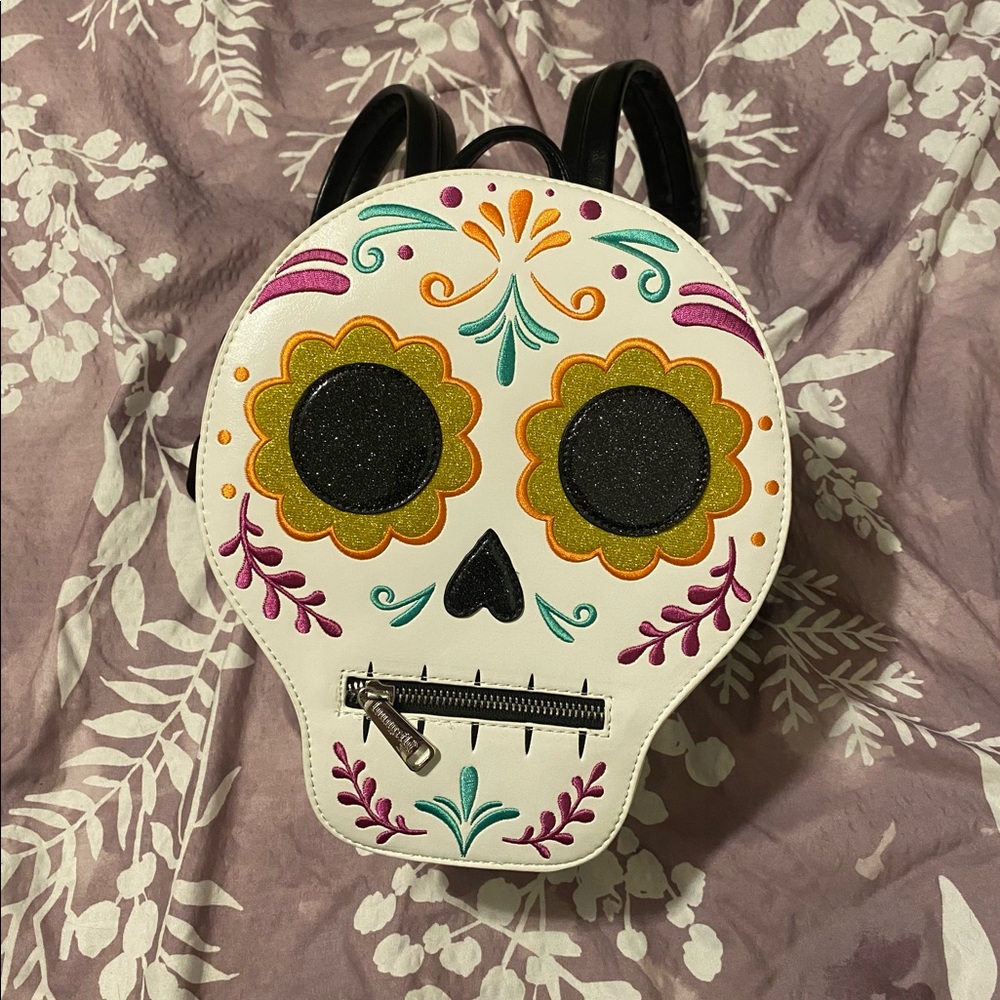Loungefly Coco skull backpack